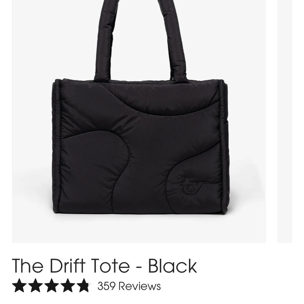 Thirty Years The Drift Elegant Black Tote